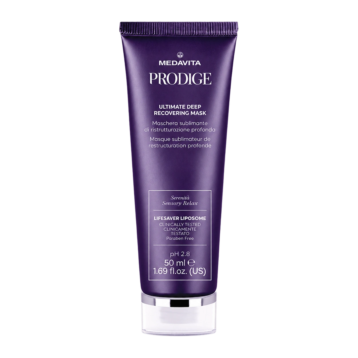 Маска «Абсолютне відродження» для пошкодженого волосся / Medavita Prodige Ultimate Deep Recoving Mask