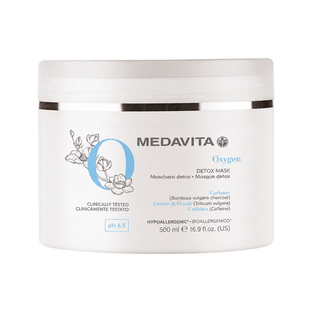 Відновлювальна маска-детокс з активним киснем для волосся/ Medavita Oxygen Detox Mask